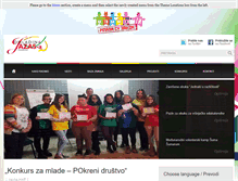 Tablet Screenshot of jazaspozarevac.org